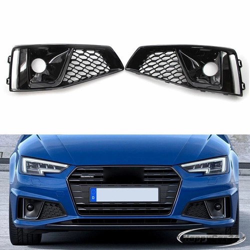 Pair gloss black honeycomb - pair,